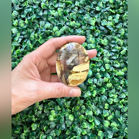 Other - Blue Amber Palmstone from Indonesia